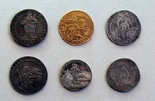 Ancient silver and gold coins