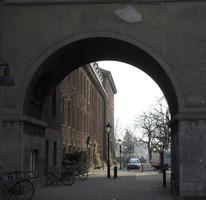 View of Spandau through archway