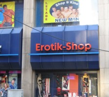 One of many erotica shops