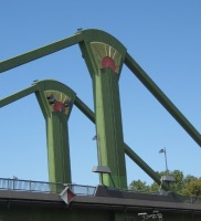 Detail of the "compass bridge"