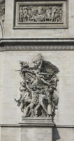 detail of relief sculpture