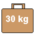 30-kilogram suitcase