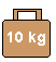10-kilogram suitcase