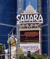 Sahara sign and marquee