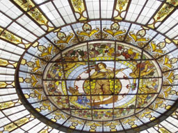 Stained glass at Lotte Department store 