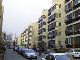 Apartment blocks at Songnae 