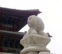 Lion at Kyeongbokkung 