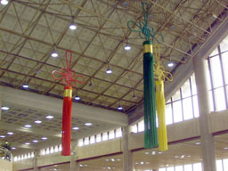 Decorations at Kimp'o Airport 