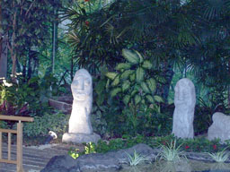 Faux-historical garden at Kimp'o Airport