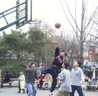 Basketball game 