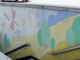 Underpass painting downtown