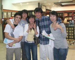 English students at COEX mall