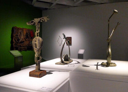 various sculptures