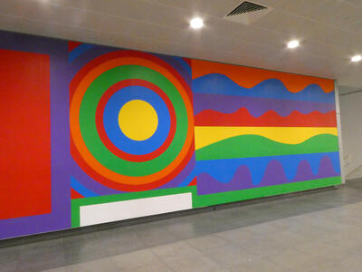 colourful wall art