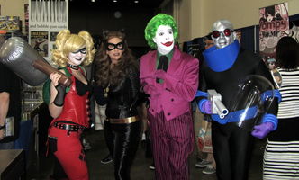 Batman villains including poison ivy and joker