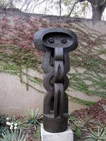 Abstract figure of a person (by Jacques Lipschitz)