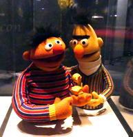Bert, Ernie, and Rubber Ducky