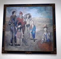 Circus performers (Saltimbanques) by Picasso