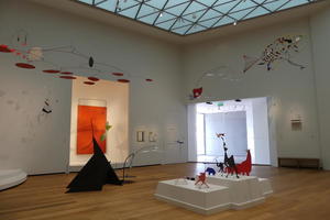 Gallery of mobiles by Alexander Calder