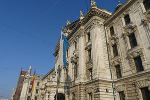 Front of Palace of Justice,with ornate relief work