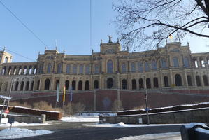 Long view of Maximilianeum Foundation building