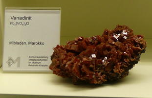 Brownish-red vanadinite