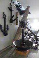 collection of boat anchors