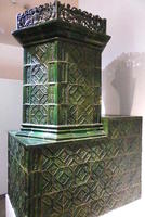 large jade ceramic tower