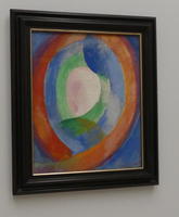 Pastel circular forms (Robert Delaunay)