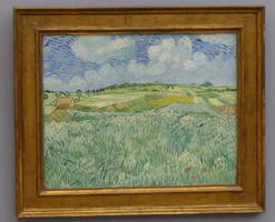Painting of a farm field