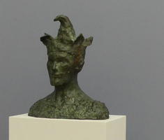 bust of jester's head by Picasso