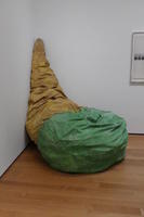 Large flat ice cream cone (“Floor Cone” by Claes Oldenburg, 1962)