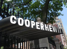 3-d Cooper hewitt sign