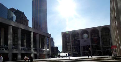 Long view of Lincoln Center