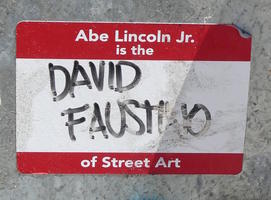 Abe Lincoln Jr. is the David Faustino of Street Art