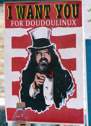 doudou linux poster