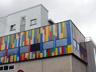 colorful ulb building