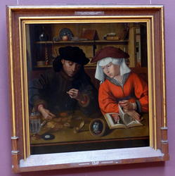 banker and wife sixteenth century