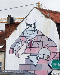 wall art le chat