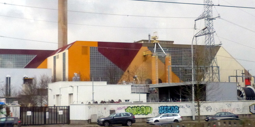 colourful factory