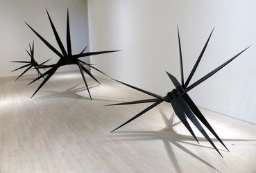 spiky sculptures