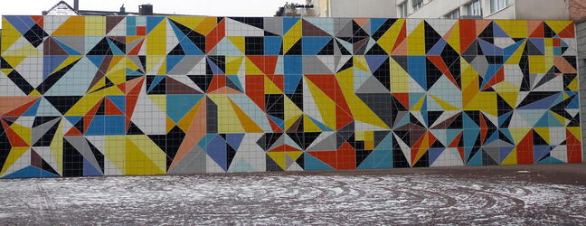geometric wall