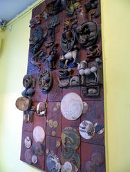 plates on wall