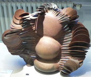 abstract brown ceramic