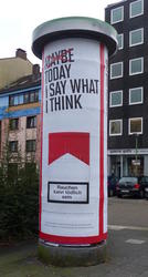 signage anti smoking