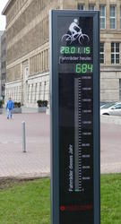 bicyclists meter