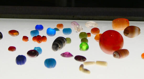 assorted small colored stones