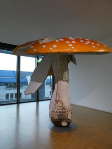 giant triple mushroom