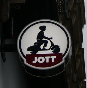 signage jott scooters