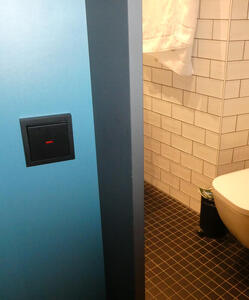 bathroom light switch